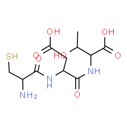 ChemSpider 2D Image | cys-asp-thr | C11H19N3O7S