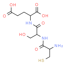 ChemSpider 2D Image | cys-ser-glu | C11H19N3O7S