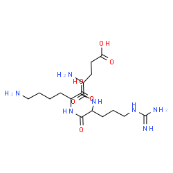 ChemSpider 2D Image | glu-arg-lys | C17H33N7O6
