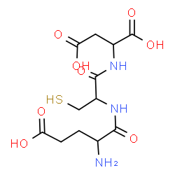 ChemSpider 2D Image | glu-cys-asp | C12H19N3O8S