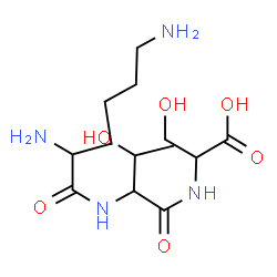 ChemSpider 2D Image | lys-thr-ser | C13H26N4O6