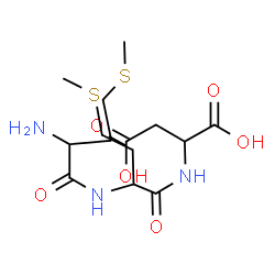 ChemSpider 2D Image | met-met-asp | C14H25N3O6S2