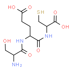 ChemSpider 2D Image | ser-glu-cys | C11H19N3O7S