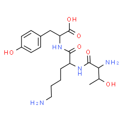 ChemSpider 2D Image | Thr-Lys-Tyr | C19H30N4O6