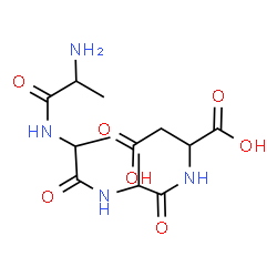 ChemSpider 2D Image | ala-ala-ala-asp | C13H22N4O7