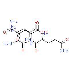 ChemSpider 2D Image | ala-asn-gln-gln | C17H29N7O8