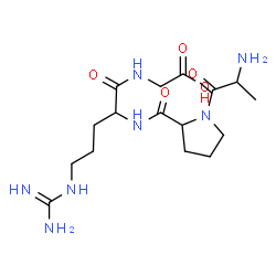 ChemSpider 2D Image | ala-pro-arg-gly | C16H29N7O5