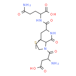 ChemSpider 2D Image | asp-pro-met-gln | C19H31N5O8S