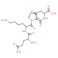 ChemSpider 2D Image | glu-lys-pro-asp | C20H33N5O9