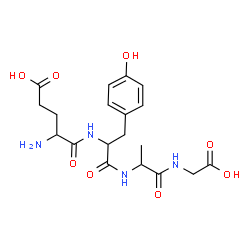ChemSpider 2D Image | glu-tyr-ala-gly | C19H26N4O8