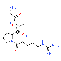 ChemSpider 2D Image | gly-ala-arg-pro | C16H29N7O5