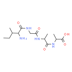 ChemSpider 2D Image | ile-gly-ala-ala | C14H26N4O5