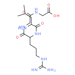 ChemSpider 2D Image | leu-arg-gly-gly | C16H31N7O5