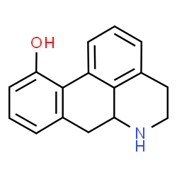 ChemSpider 2D Image | 5,6,6a,7-Tetrahydro-4H-dibenzo[de,g]quinolin-11-ol | C16H15NO