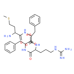 ChemSpider 2D Image | met-phe-arg-phe | C29H41N7O5S