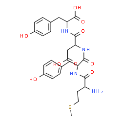 ChemSpider 2D Image | met-tyr-asp-tyr | C27H34N4O9S