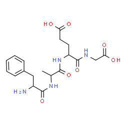 ChemSpider 2D Image | phe-ala-glu-gly | C19H26N4O7