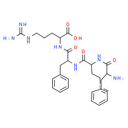 ChemSpider 2D Image | phe-met-phe-arg | C29H41N7O5S