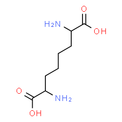ChemSpider 2D Image | 2,7-diaminosuberic acid | C8H16N2O4