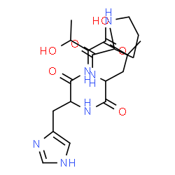 ChemSpider 2D Image | pro-leu-his-thr | C21H34N6O6