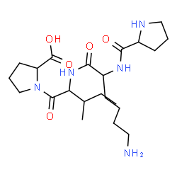 ChemSpider 2D Image | pro-lys-ile-pro | C22H39N5O5