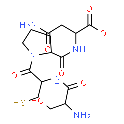 ChemSpider 2D Image | ser-cys-pro-asn | C15H25N5O7S