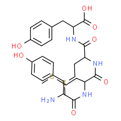 ChemSpider 2D Image | tyr-met-met-tyr | C28H38N4O7S2