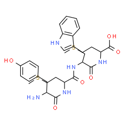 ChemSpider 2D Image | tyr-met-trp-met | C30H39N5O6S2