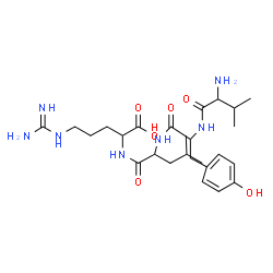 ChemSpider 2D Image | val-tyr-leu-arg | C26H43N7O6