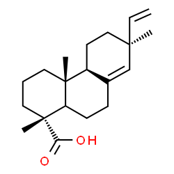 ChemSpider 2D Image | (5xi)-Pimara-8(14),15-dien-18-oic acid | C20H30O2