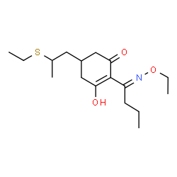 ChemSpider 2D Image | sethoxydim | C17H29NO3S