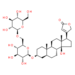 ChemSpider 2D Image | Uzarin | C35H54O14