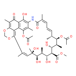 ChemSpider 2D Image | STREPTOVARICIN J | C42H53NO15