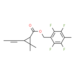 ChemSpider 2D Image | profluthrin | C17H18F4O2