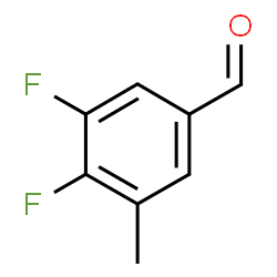 ChemSpider 2D Image | 3,4-Difluoro-5-methylbenzaldehyde | C8H6F2O