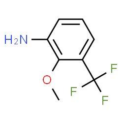 ChemSpider 2D Image | 2-Methoxy-3-(trifluoromethyl)aniline | C8H8F3NO