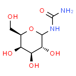 ChemSpider 2D Image | N-Carbamoyl-D-galactopyranosylamine | C7H14N2O6