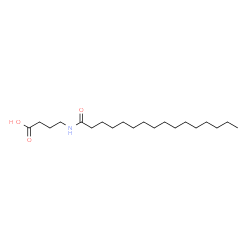 ChemSpider 2D Image | 4-(Palmitoylamino)butanoic acid | C20H39NO3