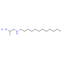 ChemSpider 2D Image | 1,2-Propanediamine, N1-dodecyl- | C15H34N2