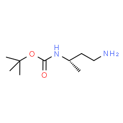 ChemSpider 2D Image | tert-Butyl [(2S)-4-aminobutan-2-yl]carbamate | C9H20N2O2