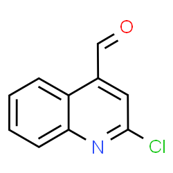 ChemSpider 2D Image | 2-Chloro-4-quinolinecarbaldehyde | C10H6ClNO