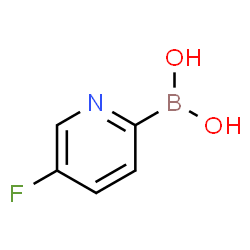 ChemSpider 2D Image | 5-Fluoropyridine-2-boronic acid | C5H5BFNO2