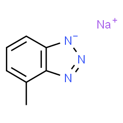 ChemSpider 2D Image | Sodium 4-methylbenzotriazol-1-ide | C7H6N3Na