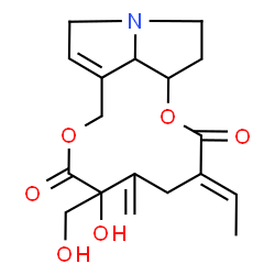 ChemSpider 2D Image | Riddelliine | C18H23NO6