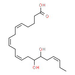 ChemSpider 2D Image | 14,15-DiHETE | C20H32O4