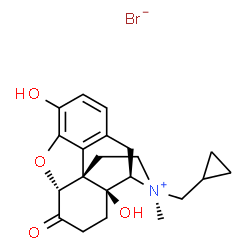 ChemSpider 2D Image | Methylnaltrexone (Bromide) | C21H26BrNO4