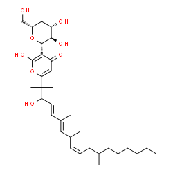 ChemSpider 2D Image | deoxyfusapyrone | C34H54O8