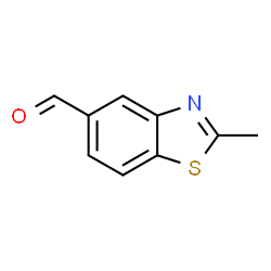 ChemSpider 2D Image | 2-Methyl-1,3-benzothiazole-5-carbaldehyde | C9H7NOS