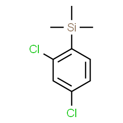 ChemSpider 2D Image | (2,4-Dichlorophenyl)(trimethyl)silane | C9H12Cl2Si
