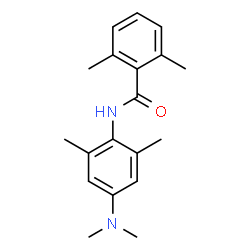 ChemSpider 2D Image | N-[4-(Dimethylamino)-2,6-dimethylphenyl]-2,6-dimethylbenzamide | C19H24N2O